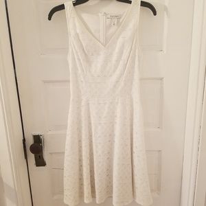 White House Black Market white eyelet dress - Size 2